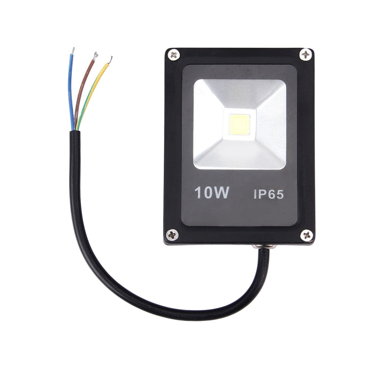 10W IP65 Waterproof White Light LED Floodlight, 900LM Lamp, AC 85-265V - Floodlights by PMC Jewellery | Online Shopping South Africa | PMC Jewellery | Buy Now Pay Later Mobicred