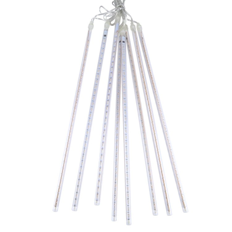 50cm 8 Tubes DIP Meteor Rain Light, LED Decorative Light, Tube Diameter: 1.2cm, AC 100-240V, US, EU Plug Optional(White Light) - Meteor Light by PMc TechLife | Online Shopping South Africa | PMc TechLife | Buy Now Pay Later Mobicred