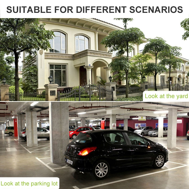 20W LED Smart Sensor Outdoor Floodlight with 1080P Security Camera, 3000K Warm Light (Black) - free shipping - PMC Jewellery - Order now!