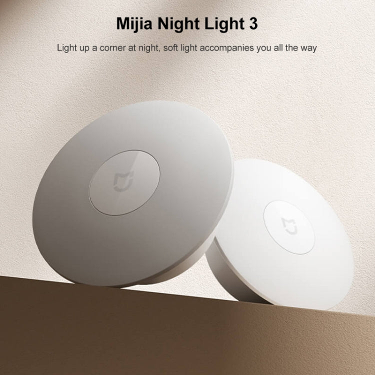 Original Xiaomi Mijia Night Light 3 Smart Induction Bedside Lamp - Night Lights by Xiaomi | Online Shopping South Africa | PMC Jewellery | Buy Now Pay Later Mobicred