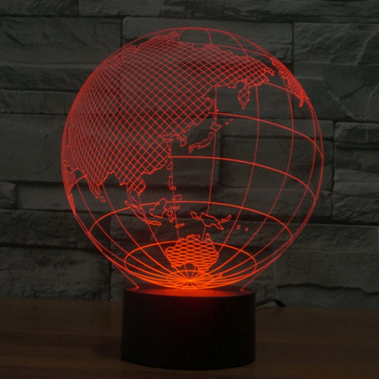Asia Style 3D Touch Switch Control LED Light , 7 Color Discoloration Creative Visual Stereo Lamp Desk Lamp Night Light - Novelty Lighting by PMC TechLife | Online Shopping South Africa | PMC TechLife | Buy Now Pay Later Mobicred