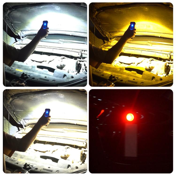 KXK-886 IP44 Waterproof Work Light 3 Color Temperature COB Emergency Flashlight - LED Flashlight by PMc TechLife | Online Shopping South Africa | PMc TechLife | Buy Now Pay Later Mobicred