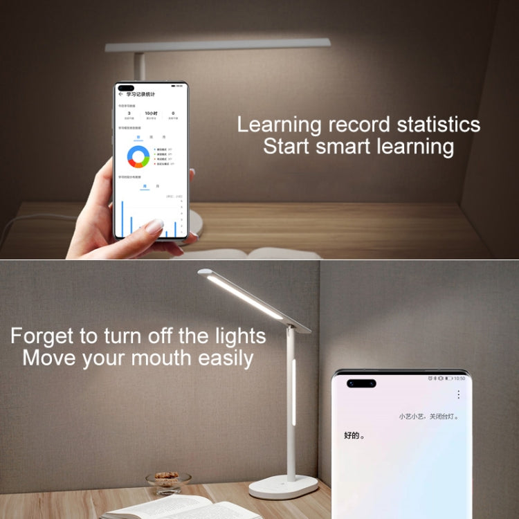 Original Huawei Smart OPPLE 2S LED Desk Lamp Folding Adjust Reading Table Lamp Brightness Lights, Support HUAWEI HiLink, US Plug(White) - Desk Lamps by Huawei | Online Shopping South Africa | PMC Jewellery | Buy Now Pay Later Mobicred