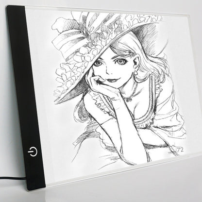 5W 3.5mm Ultra-thin USB A4 Paper LED Copy Pad Dimmable Digital Board Copy Desk Art Drawing Tracing Stencil Table Board -  by PMC Jewellery | Online Shopping South Africa | PMC Jewellery | Buy Now Pay Later Mobicred