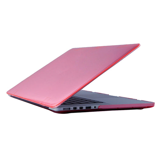 For 2016 New Macbook Pro 13.3 inch A1706 & A1708 Laptop Crystal PC Protective Case(Pink) - MacBook Pro Cases by PMC Jewellery | Online Shopping South Africa | PMC Jewellery | Buy Now Pay Later Mobicred