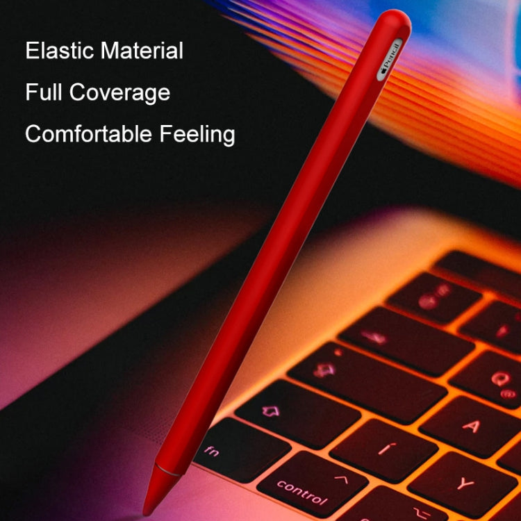 Stylus Pen Silica Gel Protective Case for Apple Pencil 2 (Blue) - free shipping - PMC Jewellery - Order now!