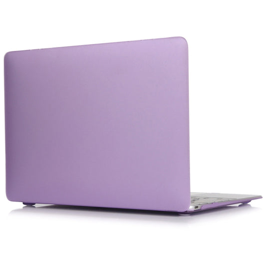 For MacBook Air 13.3 inch A1932 2018 & A2179 2020 & A2337 Laptop Matte Style Protective Case(Purple) - MacBook Air Cases by PMC Jewellery | Online Shopping South Africa | PMC Jewellery | Buy Now Pay Later Mobicred