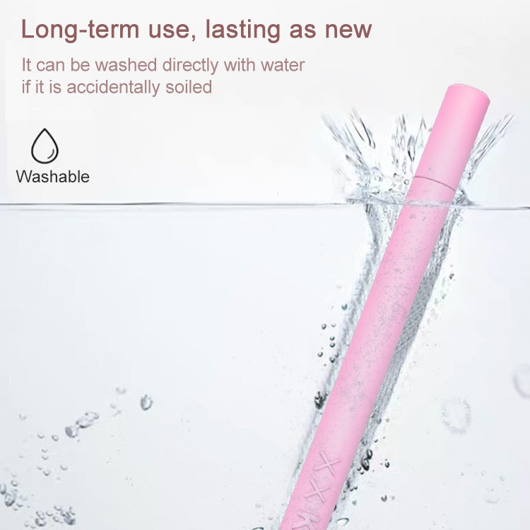 LOVE MEI For Apple Pencil 1 Middle Finger Shape Stylus Pen Silicone Protective Case Cover (Grey) - Pencil Accessories by LOVE MEI | Online Shopping South Africa | PMC TechLife | Buy Now Pay Later Mobicred