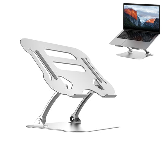 R-JUST Lifting Adjustable Laptop Stand(Silver) - MacBook Holder by R-JUST | Online Shopping South Africa | PMC Jewellery