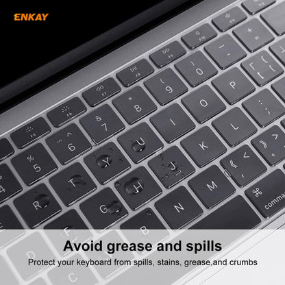 ENKAY TPU Keyboard Protector Cover for MacBook Air 13.3 inch A1932 (2018), EU Version - Keyboard Protector by ENKAY | Online Shopping South Africa | PMC Jewellery | Buy Now Pay Later Mobicred