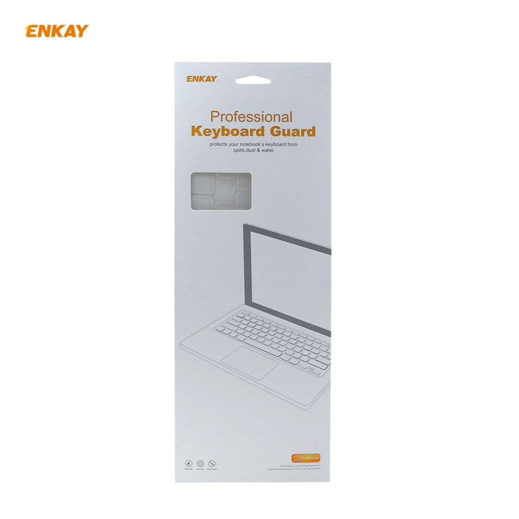 ENKAY TPU Keyboard Protector Cover for MacBook Air 13.3 inch A1932 (2018), EU Version - Keyboard Protector by ENKAY | Online Shopping South Africa | PMC Jewellery | Buy Now Pay Later Mobicred