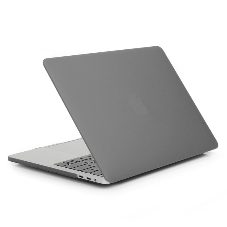 ENKAY Hat-Prince 2 in 1 Frosted Hard Shell Plastic Protective Case + US Version Ultra-thin TPU Keyboard Protector Cover for 2016 New MacBook Pro 13.3 inch with Touchbar (A1706)(Grey) - MacBook Pro Cases by ENKAY | Online Shopping South Africa | PMC Jewellery | Buy Now Pay Later Mobicred