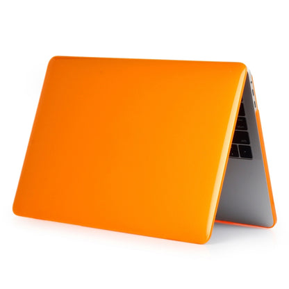 ENKAY Hat-Prince 2 in 1 Crystal Hard Shell Plastic Protective Case + US Version Ultra-thin TPU Keyboard Protector Cover for 2016 New MacBook Pro 15.4 inch with Touchbar (A1707)(Orange) - MacBook Pro Cases by ENKAY | Online Shopping South Africa | PMC Jewellery | Buy Now Pay Later Mobicred