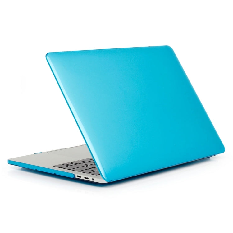 ENKAY Hat-Prince 2 in 1 Crystal Hard Shell Plastic Protective Case + Europe Version Ultra-thin TPU Keyboard Protector Cover for 2016 MacBook Pro 13.3 Inch with Touch Bar (A1706) (Baby Blue) - MacBook Pro Cases by ENKAY | Online Shopping South Africa | PMC Jewellery | Buy Now Pay Later Mobicred