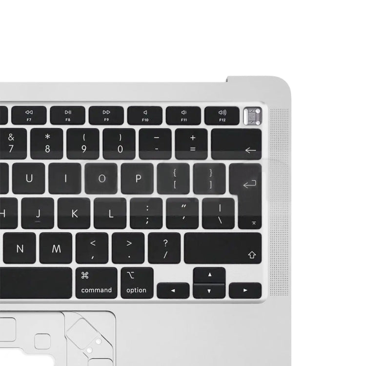 For Macbook Air 13 2020 M1 A2337 C-side Cover + UK Edition Key Board (Silver) - Bottom Cover by PMC Jewellery | Online Shopping South Africa | PMC Jewellery