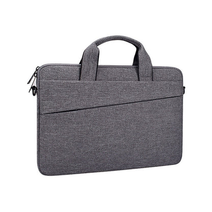 ST03S 15.6 inch Double Side Pockets Wearable Oxford Cloth Soft Handle Portable Laptop Tablet Bag(Deep Space Gray) - 15.6 - 17 inch by PMC Jewellery | Online Shopping South Africa | PMC Jewellery | Buy Now Pay Later Mobicred