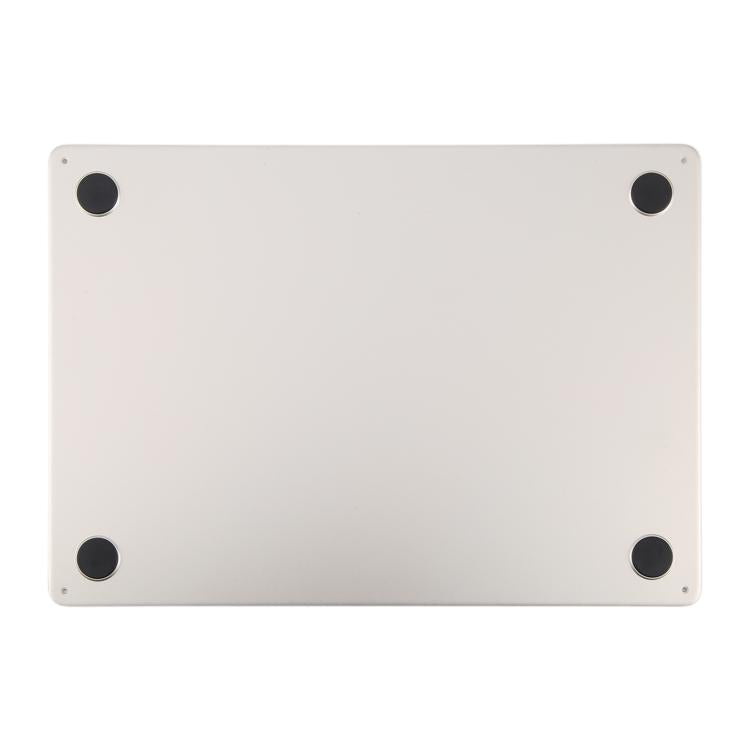 For MacBook Air 13.6 inch A3113 2024 EMC8611 Computer Case Bottom Cover (Starlight) - Bottom Cover by PMc TechLife | Online Shopping South Africa | PMc TechLife | Buy Now Pay Later Mobicred
