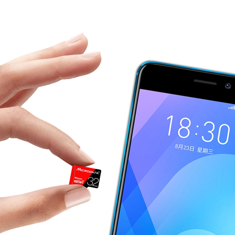 MICRODATA 64GB High Speed U3 Red and Black TF(Micro SD) Memory Card - free shipping - PMC TechLife - Order now!