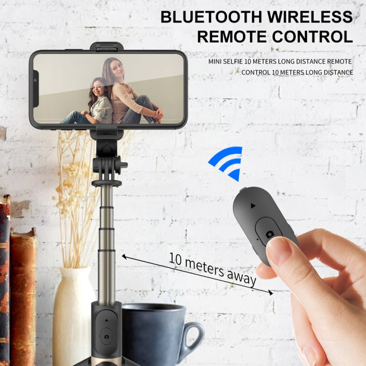 Q03 Bluetooth Remote Control Tripod Selfie Stick Phone Holder (White) - Selfie Light by PMC TechLife | Online Shopping South Africa | PMC TechLife | Buy Now Pay Later Mobicred