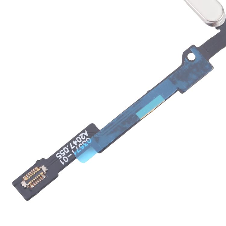 For iPad Mini 2024 / Mini 7 A2993 A2995 A2996 Original Power / Fingerprint Touch-ID Button Flex Cable (White) - free shipping - PMC TechLife - Order now!