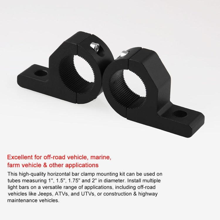 MB-EA076-1 Motorcycle Modification Accessories 20-30mm Universal Guardrail Spotlight Fixed Clip Bracket - Holder by PMC TechLife | Online Shopping South Africa | PMC TechLife | Buy Now Pay Later Mobicred