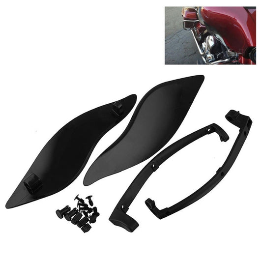 MB-OT360 2 PCS Adjustable Air Deflectors Side Wings Fairing Side Cover Shield for for 2014-2019 Harley Davidson Touring Electra / Street / Tri Glide / CVO - Others by PMC Jewellery | Online Shopping South Africa | PMC Jewellery | Buy Now Pay Later Mobicred