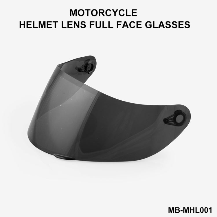 MB-MHL001 Motorcycle Helmet Shield Glasses Helmet Lens Full Face Visor Helmet Visor for AGV K3-SV K5(Dark Smoke) - Helmets by PMC Jewellery | Online Shopping South Africa | PMC Jewellery | Buy Now Pay Later Mobicred