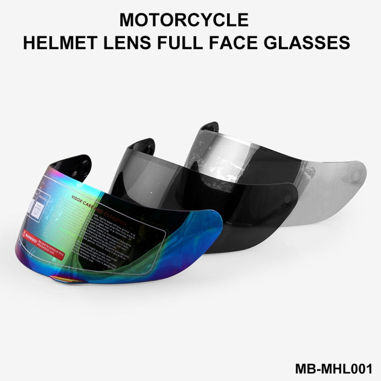 MB-MHL001 Motorcycle Helmet Shield Glasses Helmet Lens Full Face Visor Helmet Visor for AGV K3-SV K5(Dark Smoke) - Helmets by PMC Jewellery | Online Shopping South Africa | PMC Jewellery | Buy Now Pay Later Mobicred