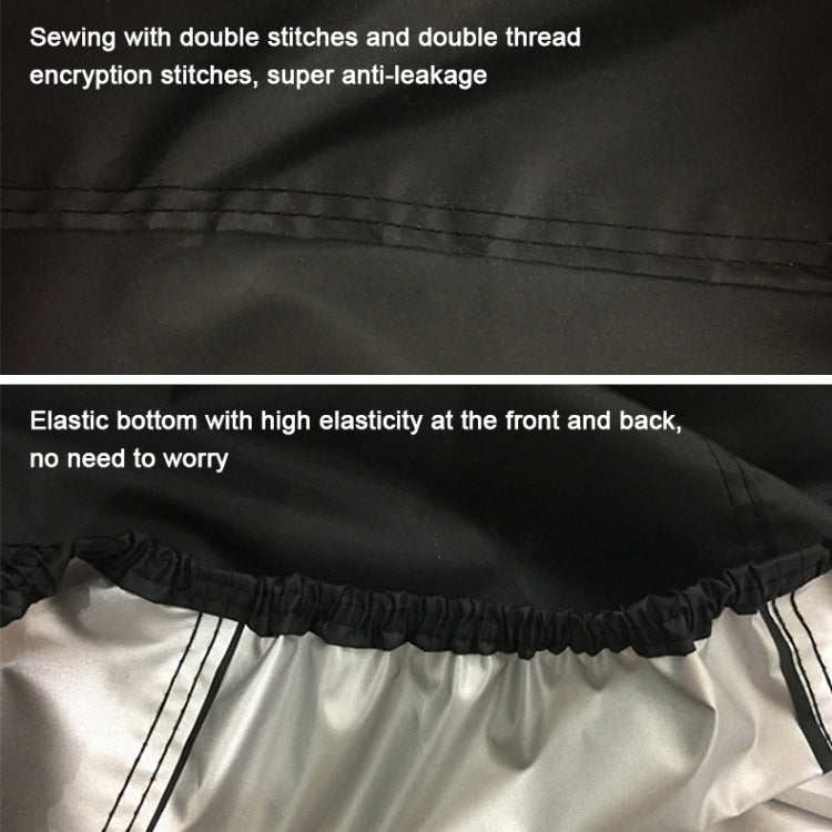 210D Oxford Cloth Motorcycle Electric Car Rainproof Dust-proof Cover, Size: L (Silver) - Raincoat by PMC TechLife | Online Shopping South Africa | PMC TechLife | Buy Now Pay Later Mobicred
