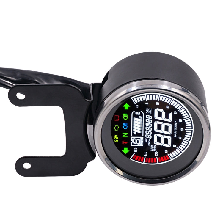 Universal Motorcycle Modified Multi-functional LED Digital Meter Indicator Light Tachometer Odometer Speedometer Oil Meter - Others by PMC Jewellery | Online Shopping South Africa | PMC Jewellery | Buy Now Pay Later Mobicred