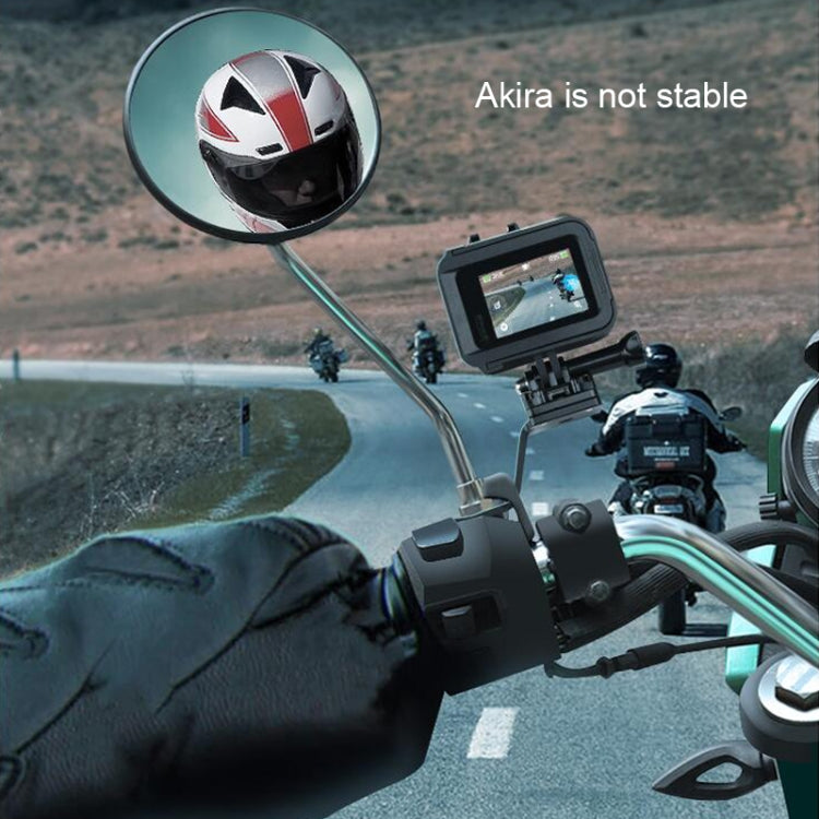 RUIGPRO Motorcycle Handlebar Alloy Phone Bracket for GoPro HERO9 Black / HERO8 Black /7 /6 /5, Insta360 One R, DJI Osmo Action, Xiaoyi Sport Cameras(Blue) - Bicycle Handlebar Mount by PMC Jewellery | Online Shopping South Africa | PMC Jewellery | Buy Now Pay Later Mobicred