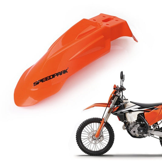 Speedpark Motorcycle Modified Front Wheel Fender Dustproof  Splash Flaps Mudguards for Yamaha / Suzuki / KTM (Orange) - Others by Speedpark | Online Shopping South Africa | PMC Jewellery | Buy Now Pay Later Mobicred