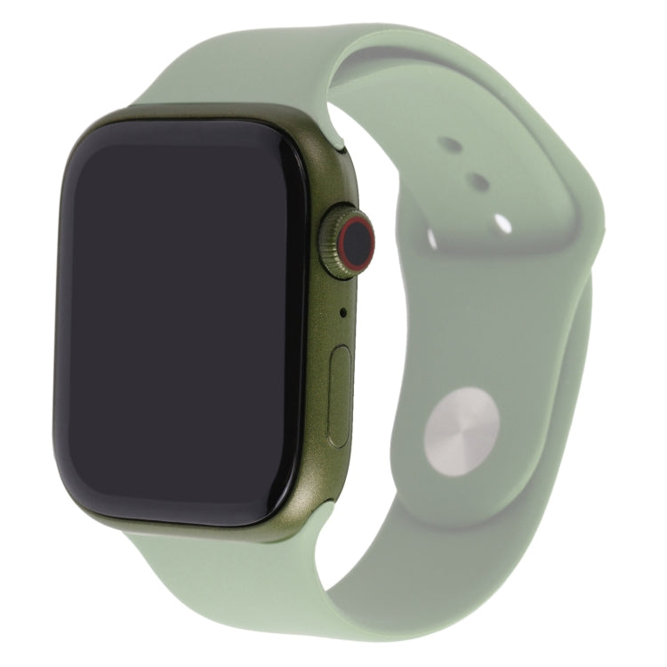 For Apple Watch Series 7 45mm Black Screen Non-Working Fake Dummy Display Model, For Photographing Watch-strap, No Watchband (Green) - Watch Model by PMC Jewellery | Online Shopping South Africa | PMC Jewellery | Buy Now Pay Later Mobicred