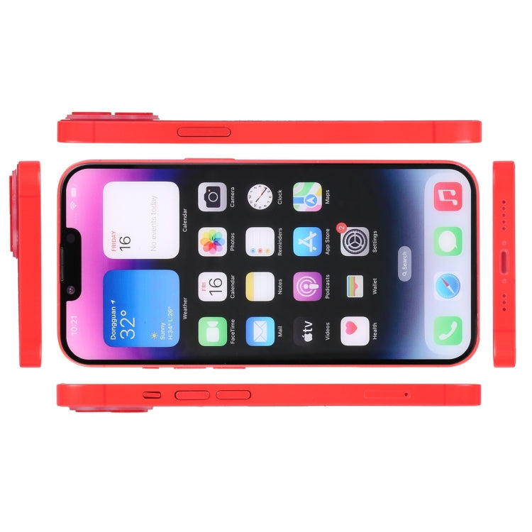 For iPhone 14 Color Screen Non-Working Fake Dummy Display Model(Red) - For iPhone & iPad by PMC TechLife | Online Shopping South Africa | PMC TechLife