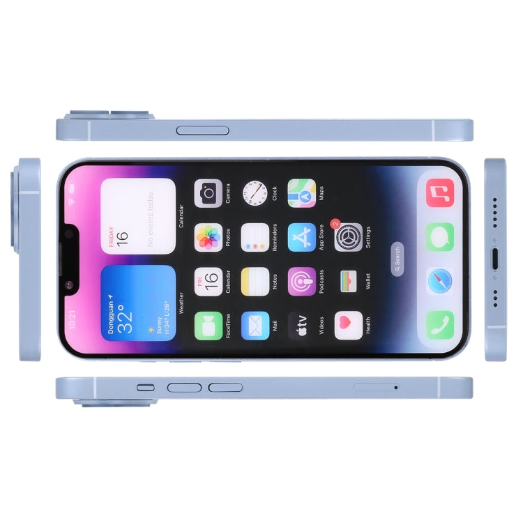 For iPhone 14 Plus Color Screen Non-Working Fake Dummy Display Model (Blue) - For iPhone & iPad by PMC TechLife | Online Shopping South Africa | PMC TechLife