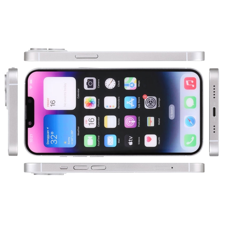 For iPhone 14 Plus Color Screen Non-Working Fake Dummy Display Model (Starlight) - For iPhone & iPad by PMC Jewellery | Online Shopping South Africa | PMC Jewellery | Buy Now Pay Later Mobicred