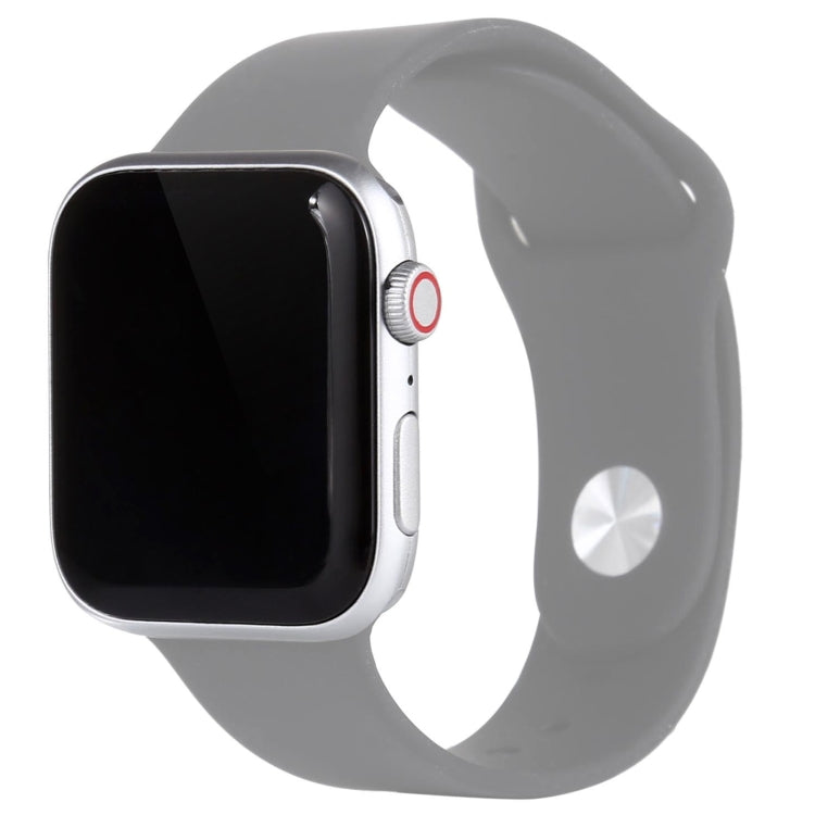 For Apple Watch Series 6 44mm Black Screen Non-Working Fake Dummy Display Model, For Photographing Watch-strap, No Watchband(Silver) - Watch Model by PMC Jewellery | Online Shopping South Africa | PMC Jewellery | Buy Now Pay Later Mobicred