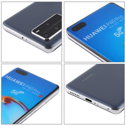 For Huawei P40 Pro 5G Color Screen Non-Working Fake Dummy Display Model (Silver) - For Huawei by PMC Jewellery | Online Shopping South Africa | PMC Jewellery | Buy Now Pay Later Mobicred