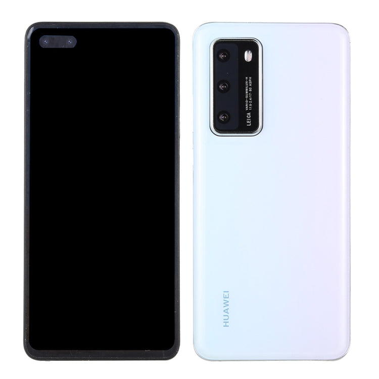 For Huawei P40 5G Black Screen Non-Working Fake Dummy Display Model (White) - For Huawei by PMC Jewellery | Online Shopping South Africa | PMC Jewellery | Buy Now Pay Later Mobicred