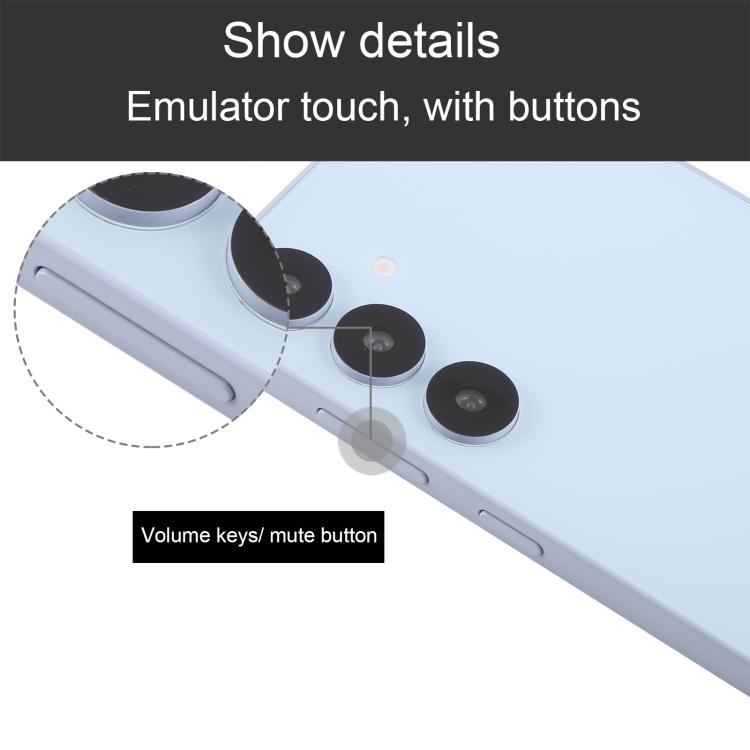 For Samsung Galaxy S25 5G Black Screen Non-Working Fake Dummy Display Model (Light Blue) - For Galaxy by PMC TechLife | Online Shopping South Africa | PMC TechLife | Buy Now Pay Later Mobicred