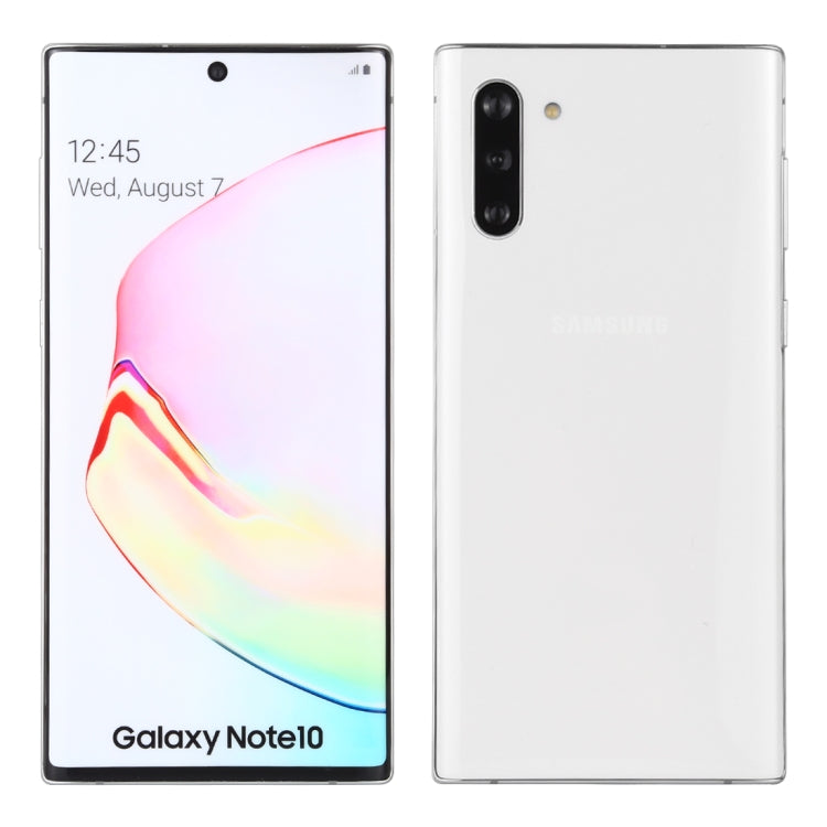 For Galaxy Note 10 Original Color Screen Non-Working Fake Dummy Display Model (White) - For Galaxy by PMC Jewellery | Online Shopping South Africa | PMC Jewellery | Buy Now Pay Later Mobicred