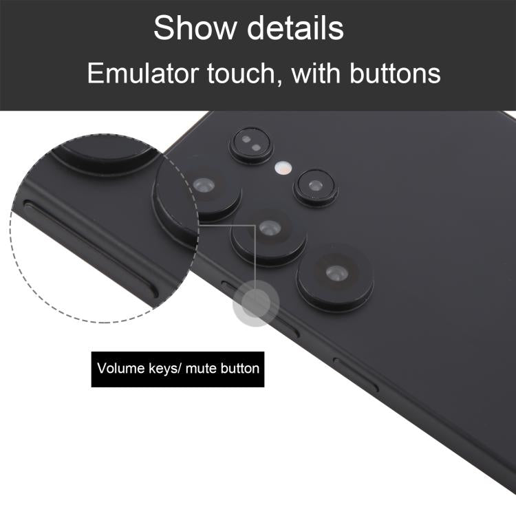 For Samsung Galaxy S25 Ultra 5G Color Screen Non-Working Fake Dummy Display Model (Black) - For Galaxy by PMC TechLife | Online Shopping South Africa | PMC TechLife | Buy Now Pay Later Mobicred