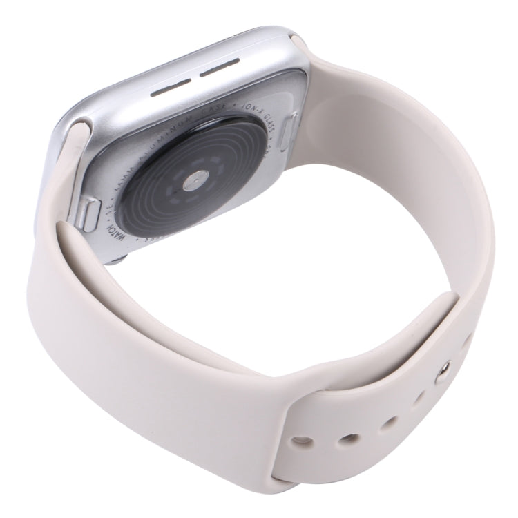 For Apple Watch SE 2022 44mm Color Screen Non-Working Fake Dummy Display Model (Starlight) - Watch Model by PMC Jewellery | Online Shopping South Africa | PMC Jewellery | Buy Now Pay Later Mobicred