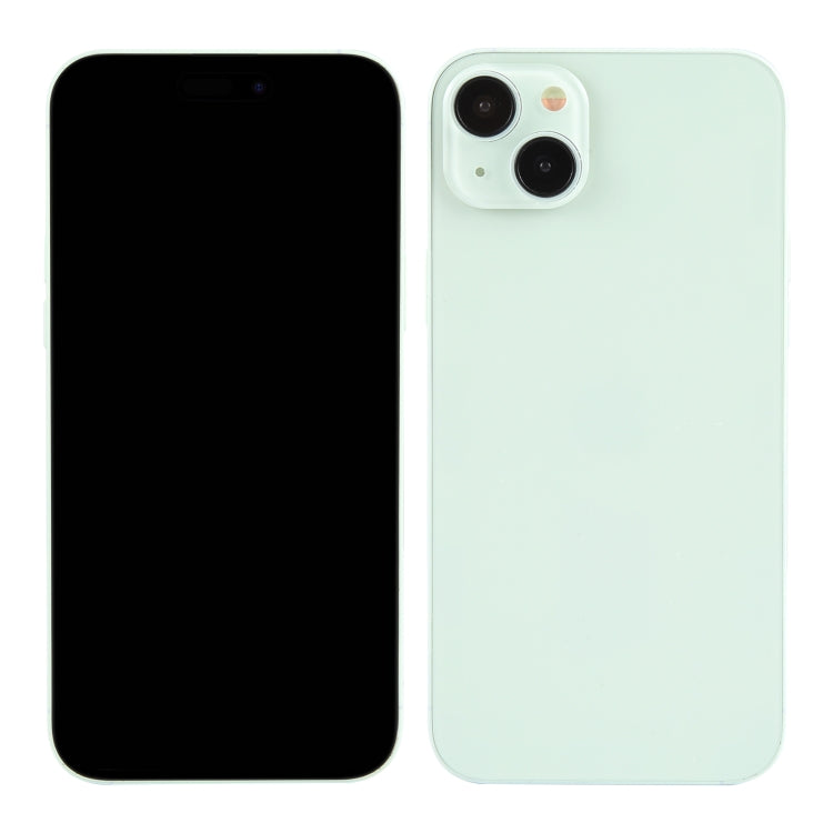 For iPhone 15 Plus Black Screen Non-Working Fake Dummy Display Model (Green) - For iPhone & iPad by PMC Jewellery | Online Shopping South Africa | PMC Jewellery | Buy Now Pay Later Mobicred