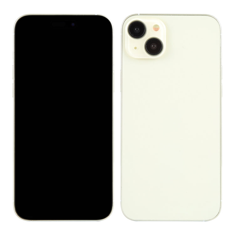 For iPhone 15 Plus Black Screen Non-Working Fake Dummy Display Model (Yellow) - free shipping - PMC TechLife - Order now!