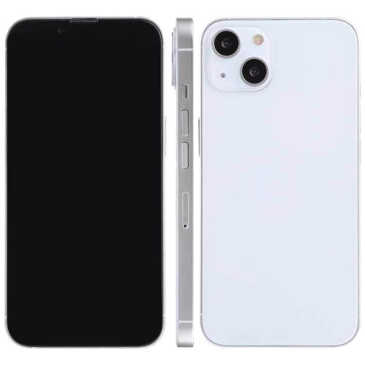 For iPhone 13 Black Screen Non-Working Fake Dummy Display Model (White) - For iPhone & iPad by PMC Jewellery | Online Shopping South Africa | PMC Jewellery | Buy Now Pay Later Mobicred