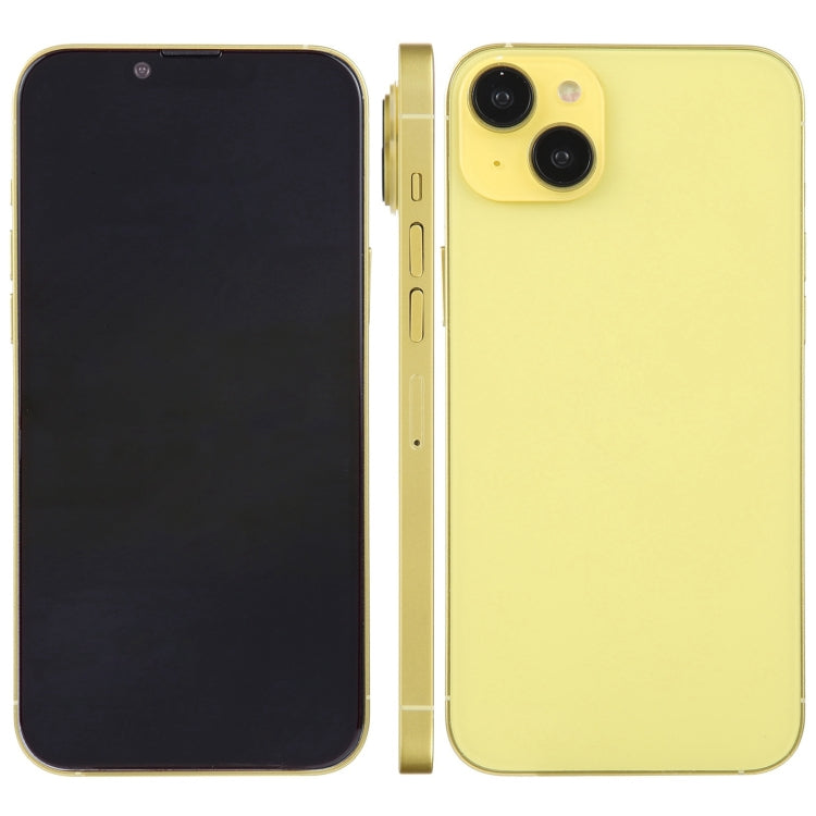 For iPhone 14 Plus Black Screen Non-Working Fake Dummy Display Model (Yellow) - For iPhone & iPad by PMC Jewellery | Online Shopping South Africa | PMC Jewellery | Buy Now Pay Later Mobicred