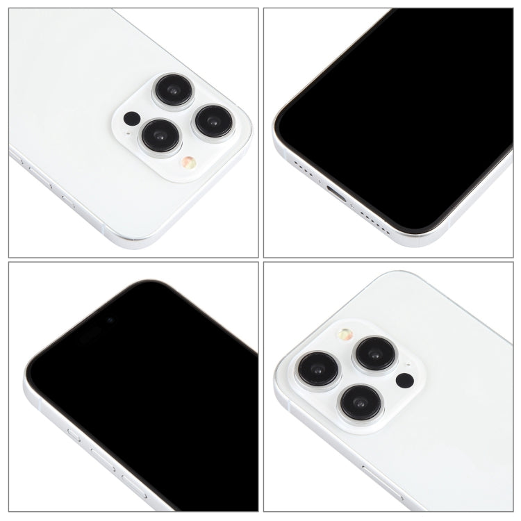 For iPhone 15 Pro Max Black Screen Non-Working Fake Dummy Display Model (White) - For iPhone & iPad by PMC TechLife | Online Shopping South Africa | PMC TechLife
