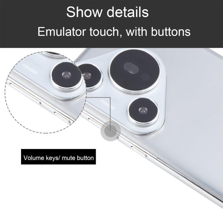 For Huawei Pura 70 Pro+ Color Screen Non-Working Fake Dummy Display Model (Silver) - free shipping - PMC Jewellery - Order now!