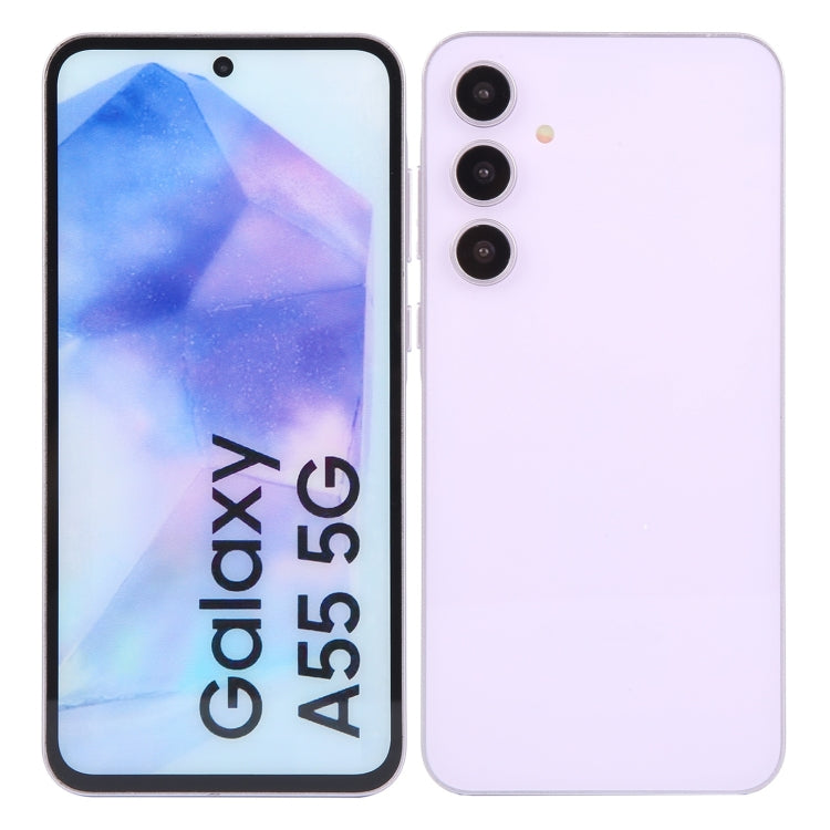 For Samsung Galaxy A55 5G Color Screen Non-Working Fake Dummy Display Model (Purple) - For Galaxy by PMC Jewellery | Online Shopping South Africa | PMC Jewellery | Buy Now Pay Later Mobicred